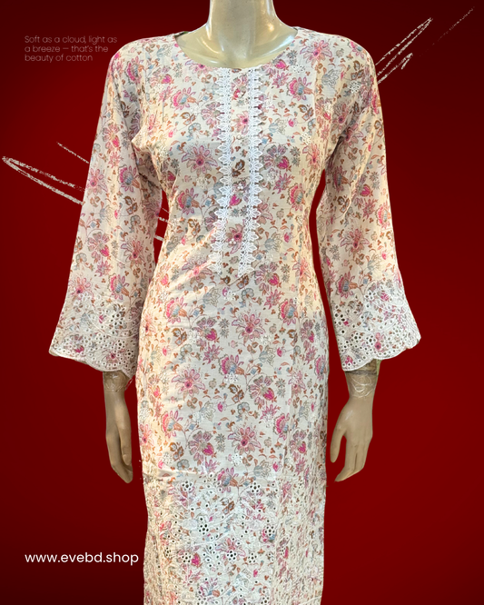 Floral Cotton 3-Piece